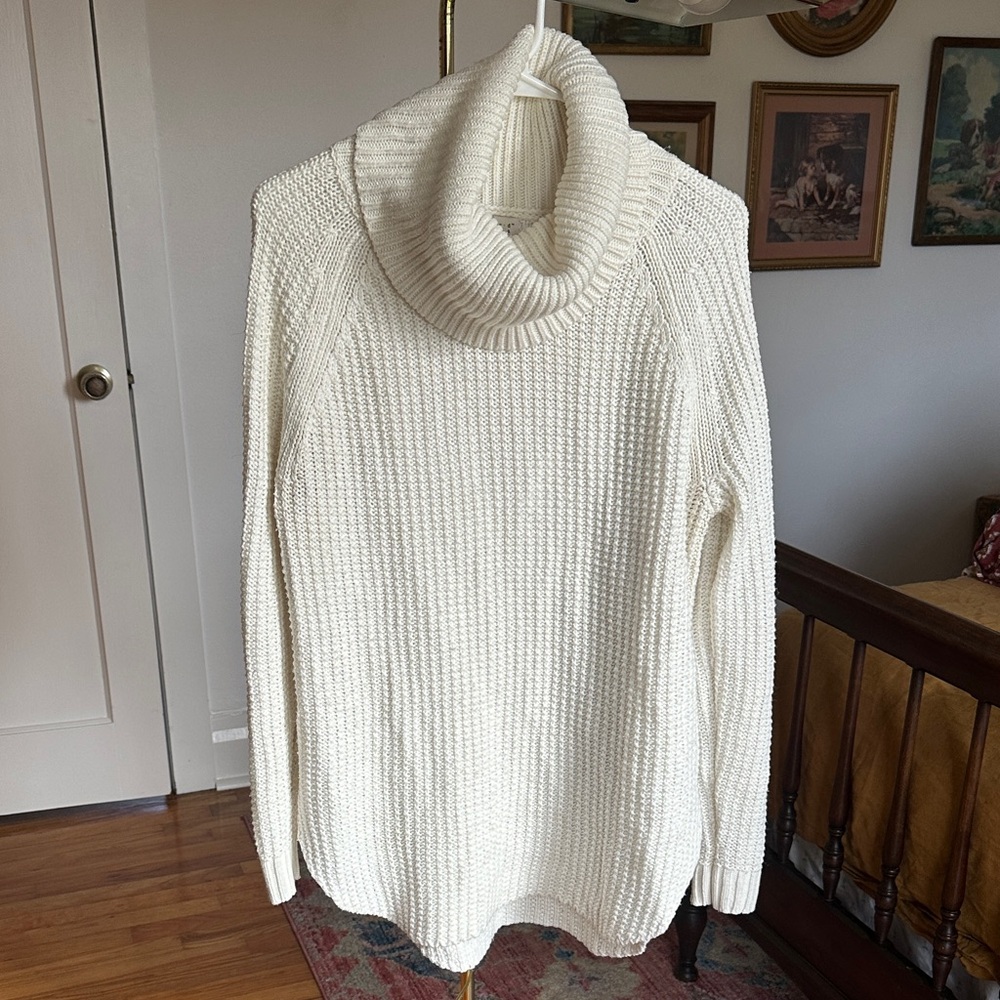 SALE THIS WEEKEND! 🍾 
a new day Cream Cowl Neck Sweater
